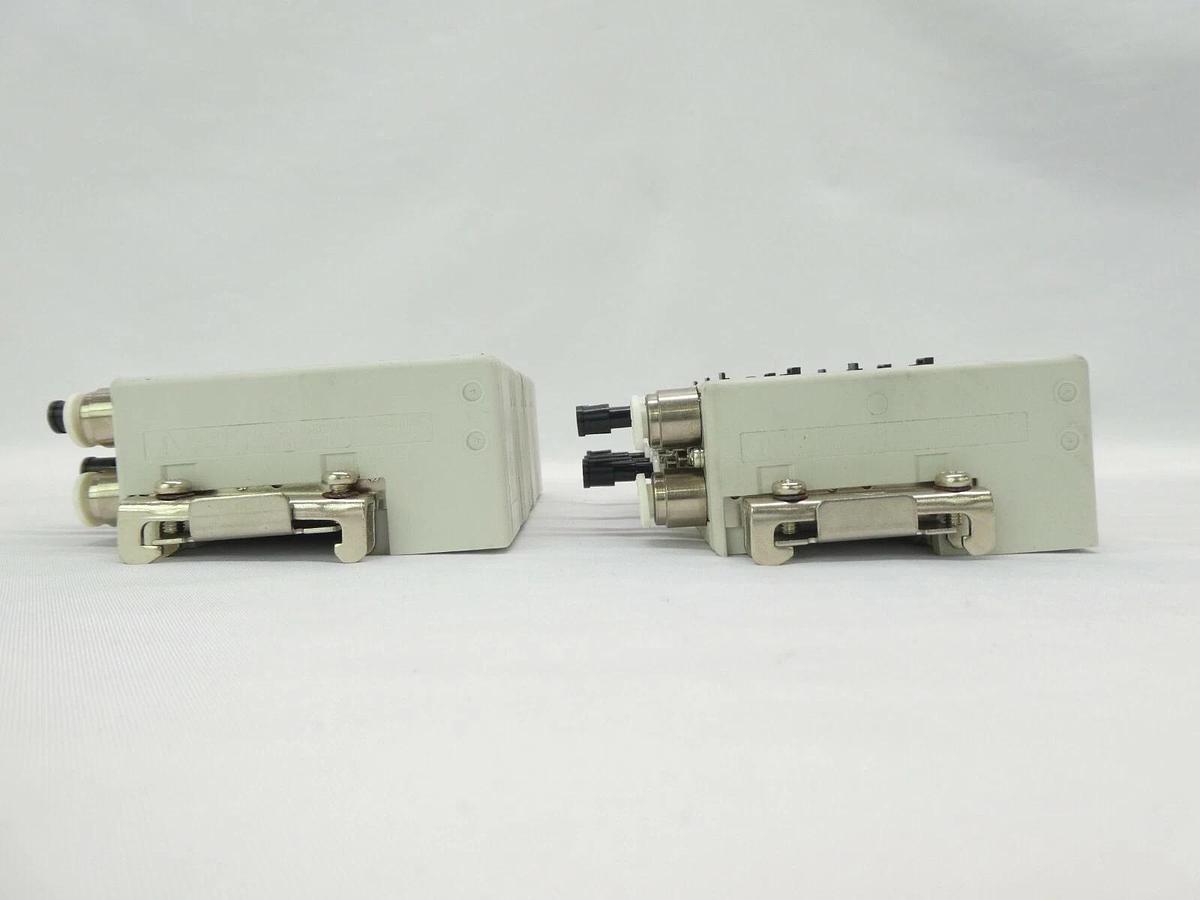 Used CKD N4E0 Series 6-Port Pneumatic Manifold NE40-ER Lot of 2 TEL Lithius Working