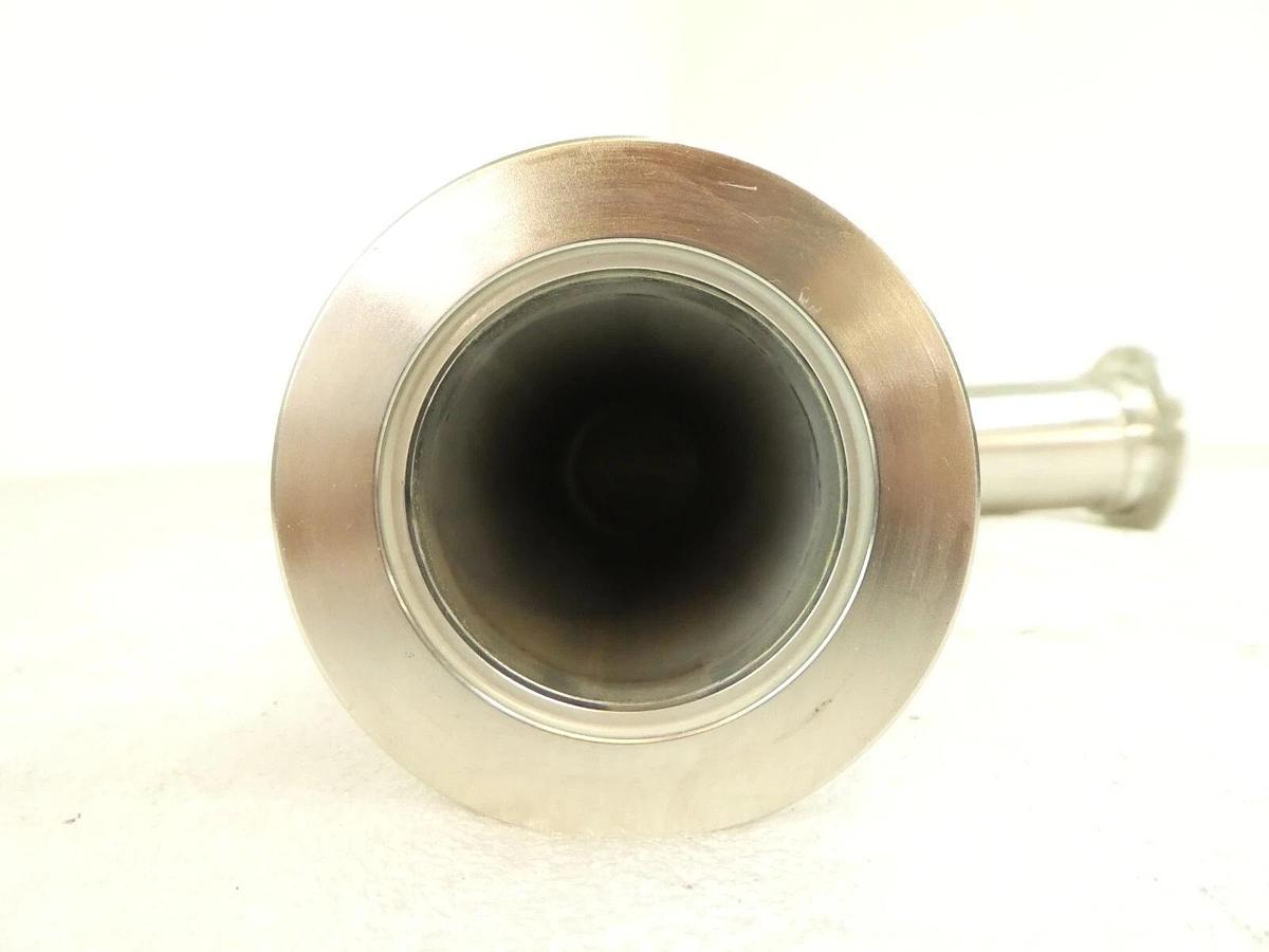 Used Novellus Systems 16-00057-01 UHV 90° Right Angle NW50 Vacuum Duct Working Spare