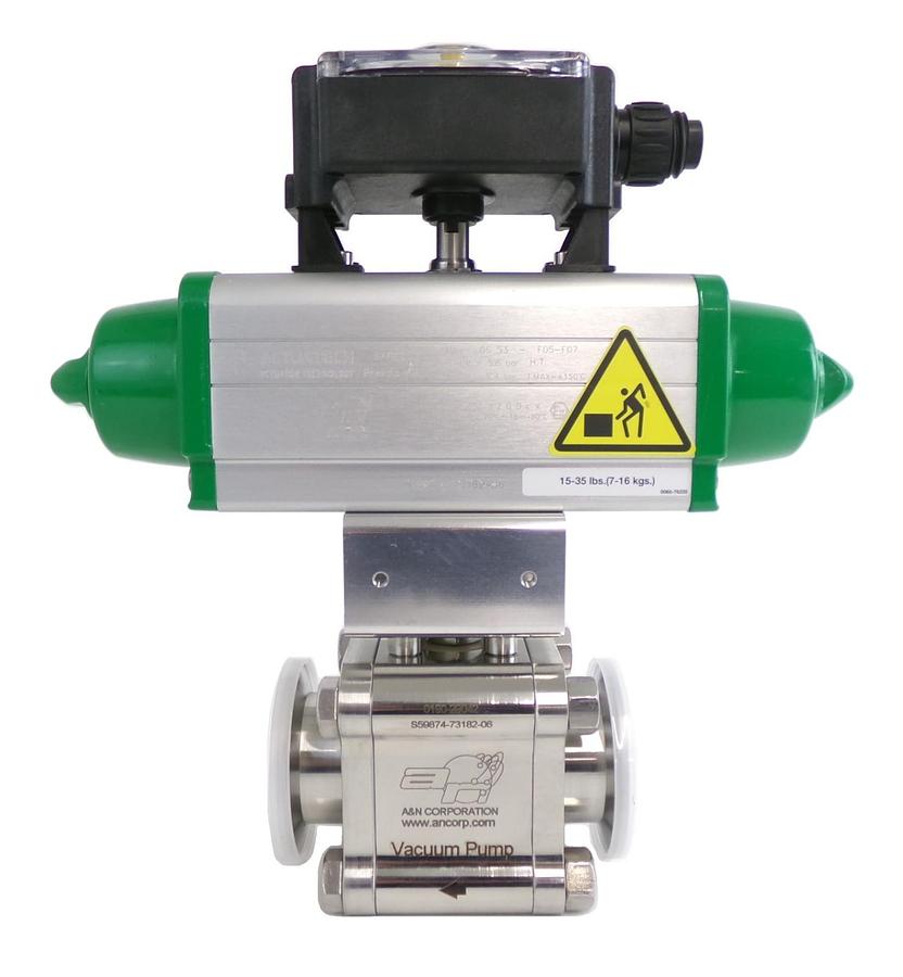Used A&N Corporation 0190-29042 Vacuum Pump Actuator AMAT Applied Materials Working