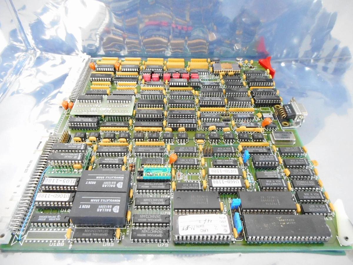 Used Lam Research 810-17031-1 Processor PCB Card 810-17052-13 ADIO-13 Rev. 7 AS-IS