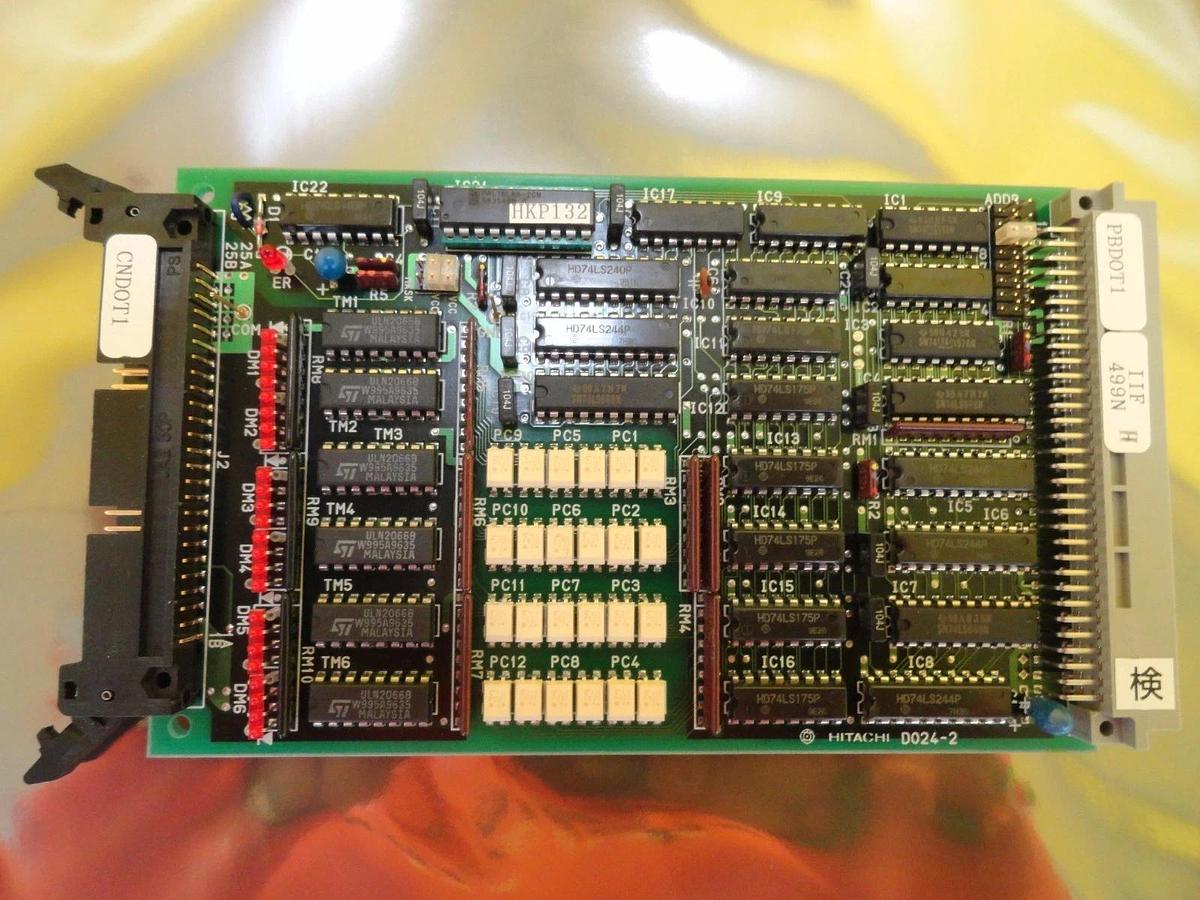 Used Hitachi D024-2 PCB Card M-511E Microwave Plasma Etching System Working