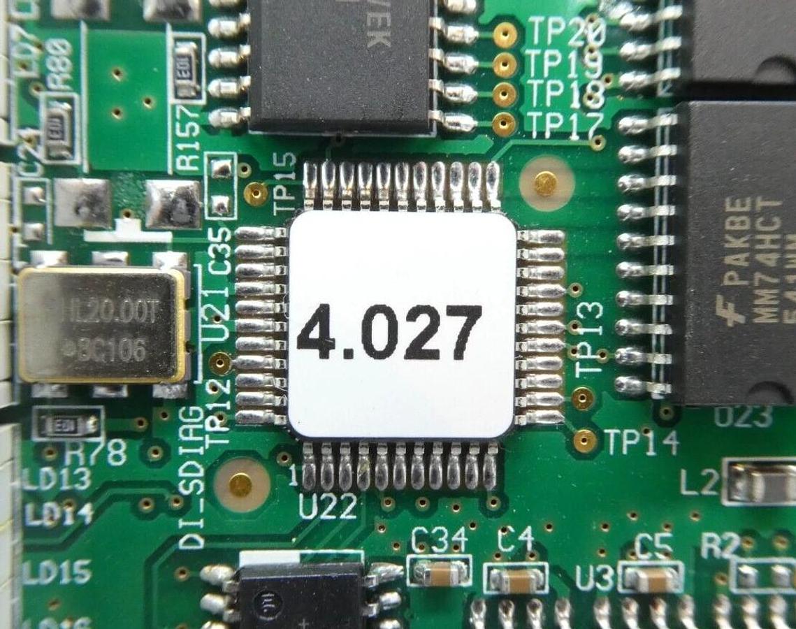 Used MKS Instruments AS01491-AB-1 PCB Card CDN491R AMAT 0190-27072 Missing Face Plate