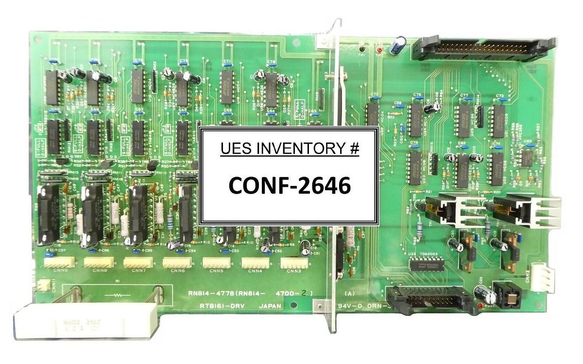 Used Nikon RN814-4700-2 Driver PCB RTB161-DRV RN814-4778 NWL860 TNB-SP Working Spare
