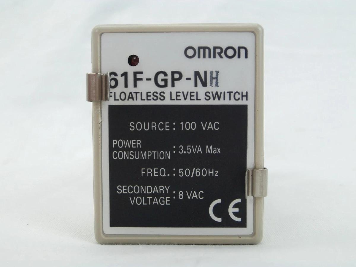 Used Omron 61F-GP-NH Floatless Level Switch with Socket Reseller Lot of 4 Used