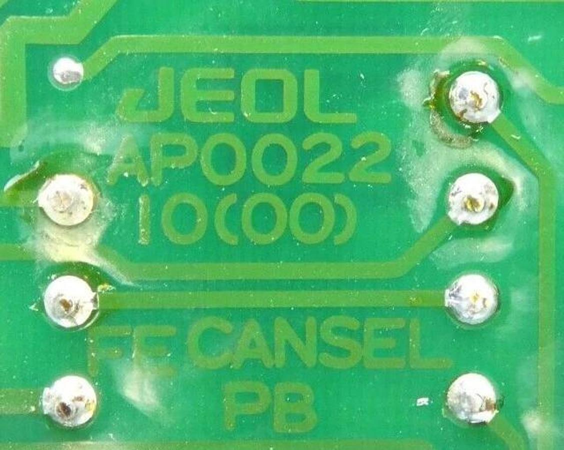 Used JEOL AP002210(00) Processor PCB Card FE CANSEL PB JSM-6300F SEM Working Surplus