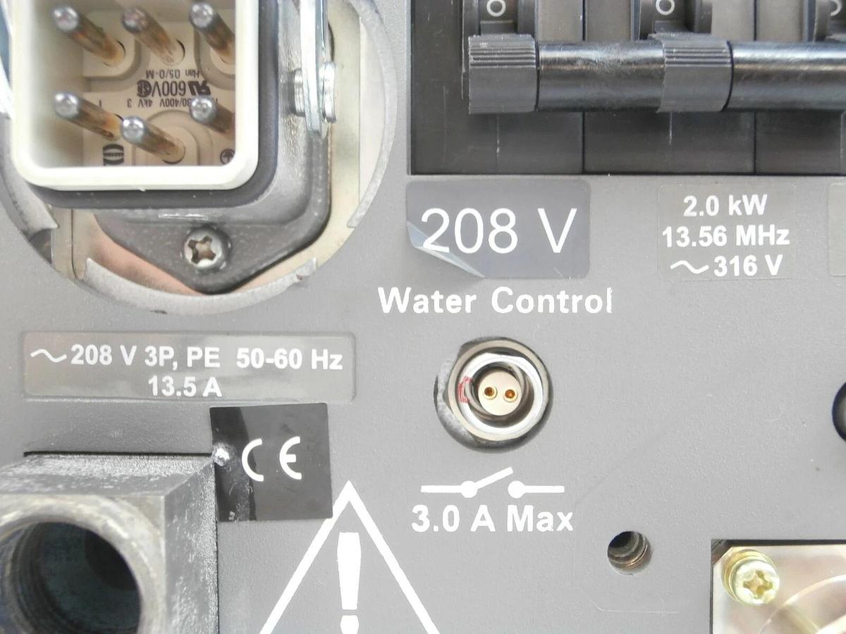 Used Apex 2013 AE Advanced Energy 2.0kW @ 13.56MHz RF Generator Tested Working