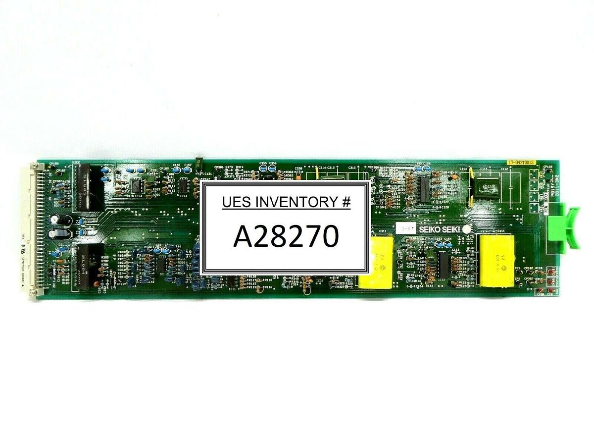 Used Seiko Seiki P019Y---Z811-3M2 Turbo Control PCB Card H600 SCU-H1000C Working