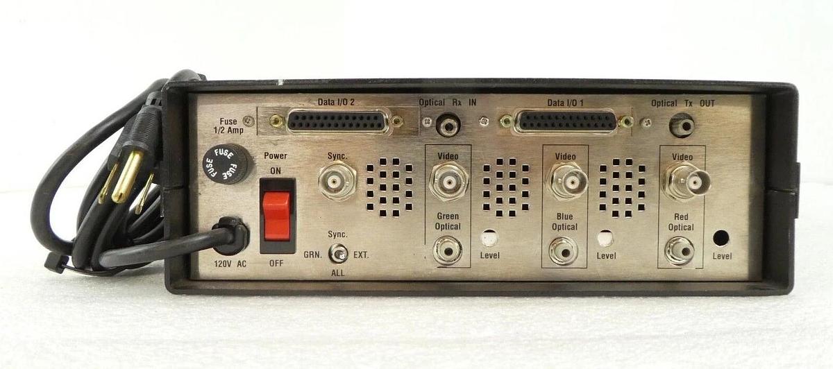 Used Artel RGB100T Fiber Optic Graphics Modem RGB T/D Varian VSEA E20000054 Working