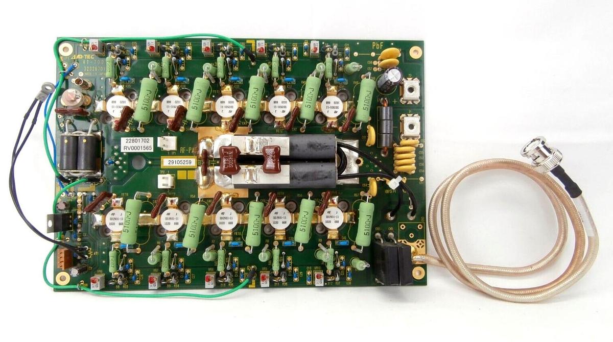 Used ADTEC Plasma Technology 32326701 RF-PA5 Board PCB AT-700 AXR-2000III Spare