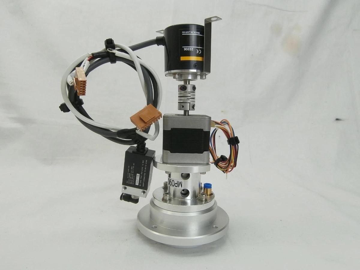 Used Hitachi MP090 Wafer Alignment Unit Motor Assembly w/Chuck RM2424D M-712E Working