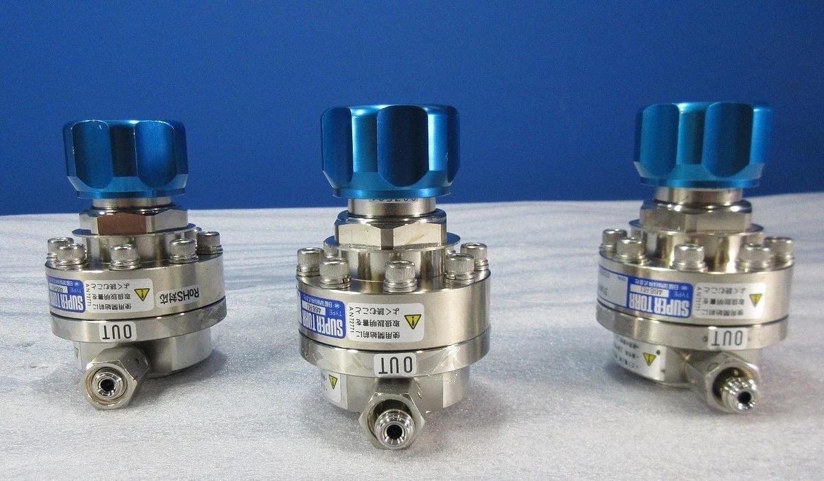Used Nissan Tanaka 31WVU Super Torr Manual Regulator Valve 466RU Lot of 3 used works