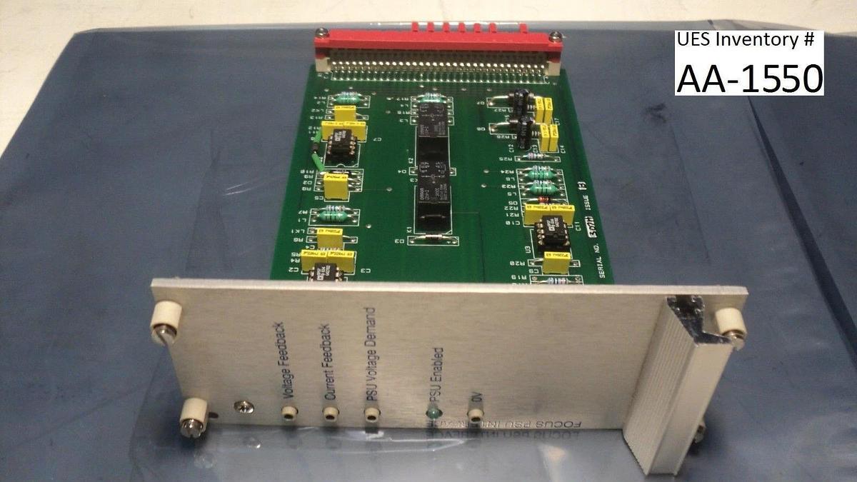 Used AMAT Applied Materials 0100-01877 Focus PSU Interface PCB Card Used Working