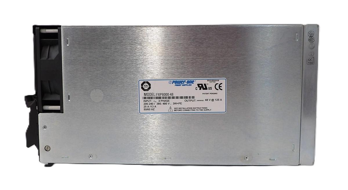 Used Power-One FXP6000-48 3-Phase Power Supply AC-DC Series Working Surplus