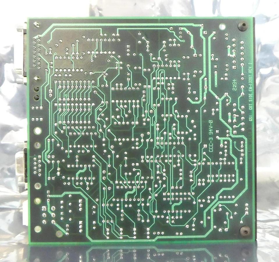 Used General Scanning E1-13209 Interface Board PCB EM-13207 Ultrapointe 500 Working