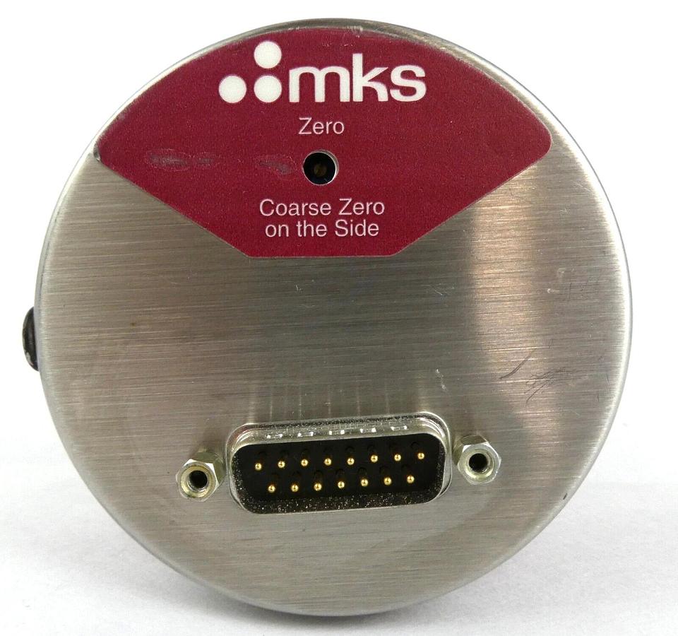 Used MKS Instruments D27B11TCEC0B0 Baratron Dual Range Dented Tested Working