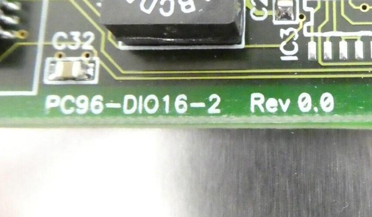 Used LiPPERT Automation PC96-DIO16-2 Digital I/O PCB Card Working Surplus