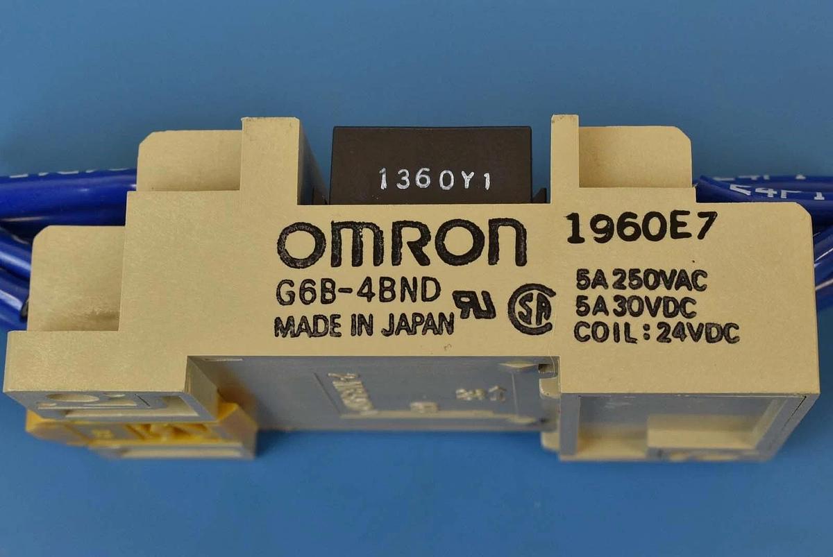 Used Omron G6B-4BND Relay Terminal Block
