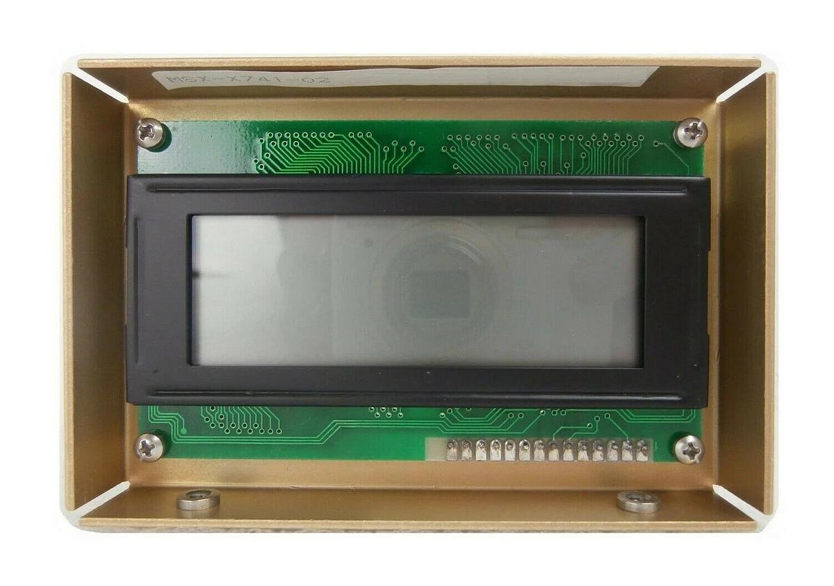 Used ETO Ehrhorn Technological Operations MSX-X741-02 Display Assembly PCB ABX-X247