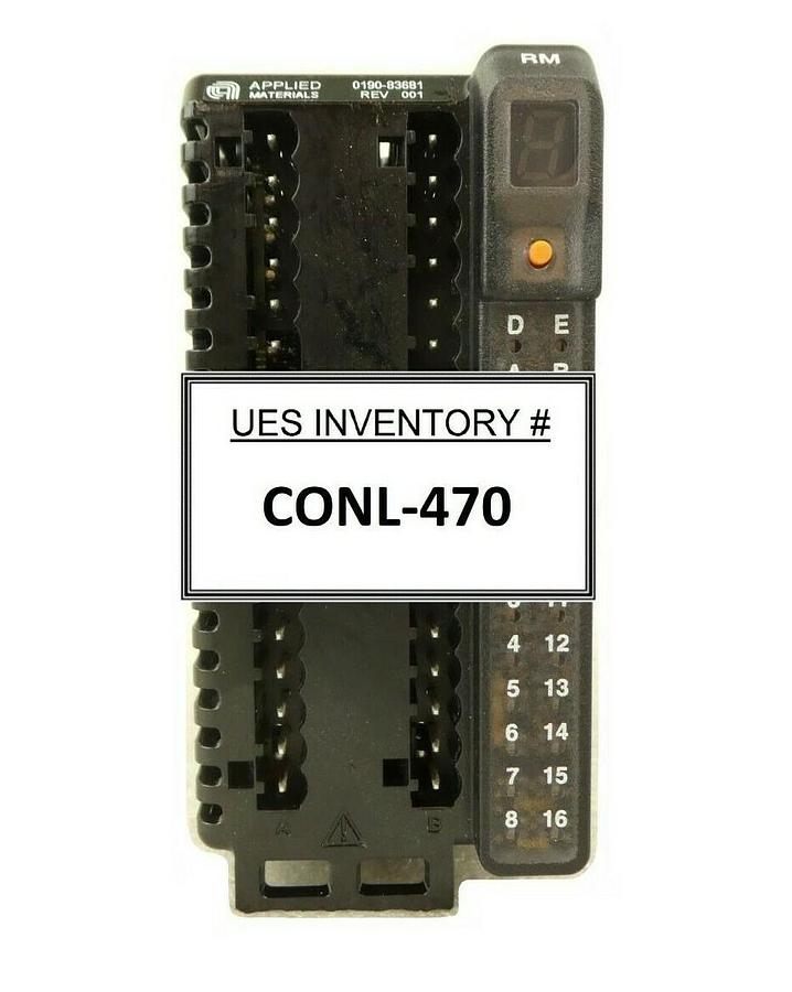 Used AMAT Applied Materials 0190-83681 PLC Programmable Logic Controller Working