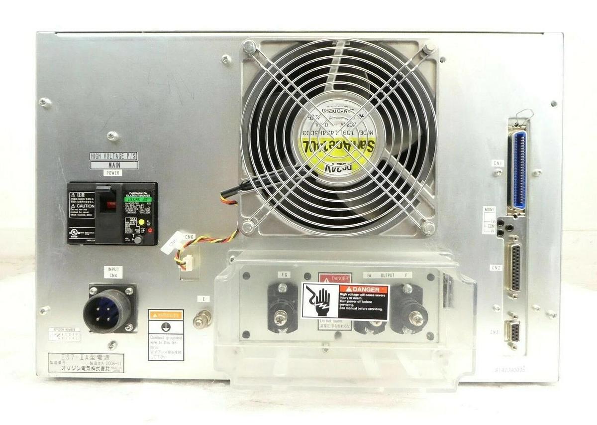 Used Pearl Kogyo ES7-IIA Filament Anode High Voltage Power Supply Copper Cu Surplus