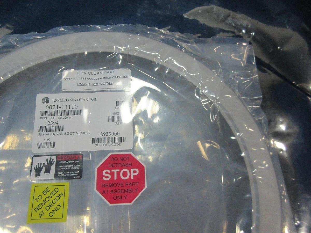 Used AMAT Applied Materials 0021-11110 Ring Edge Aluminum 55T Heater TxZ New