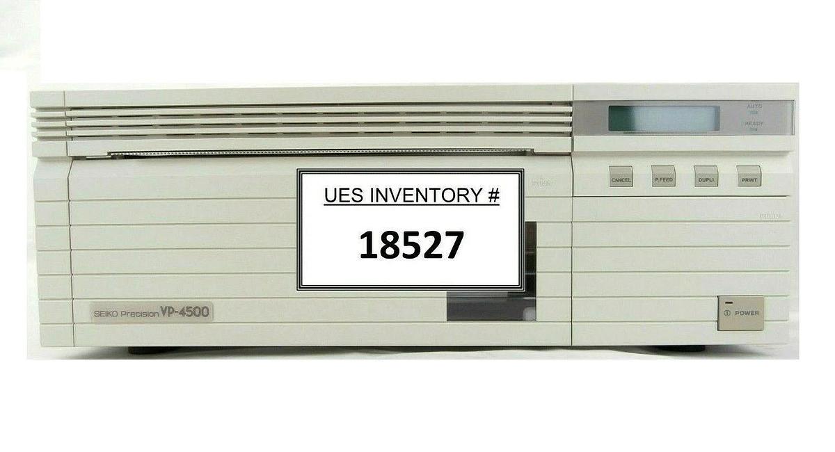 Used Seiko Precision VP-4500 Thermal Video Printer 220-240VAC Working Surplus
