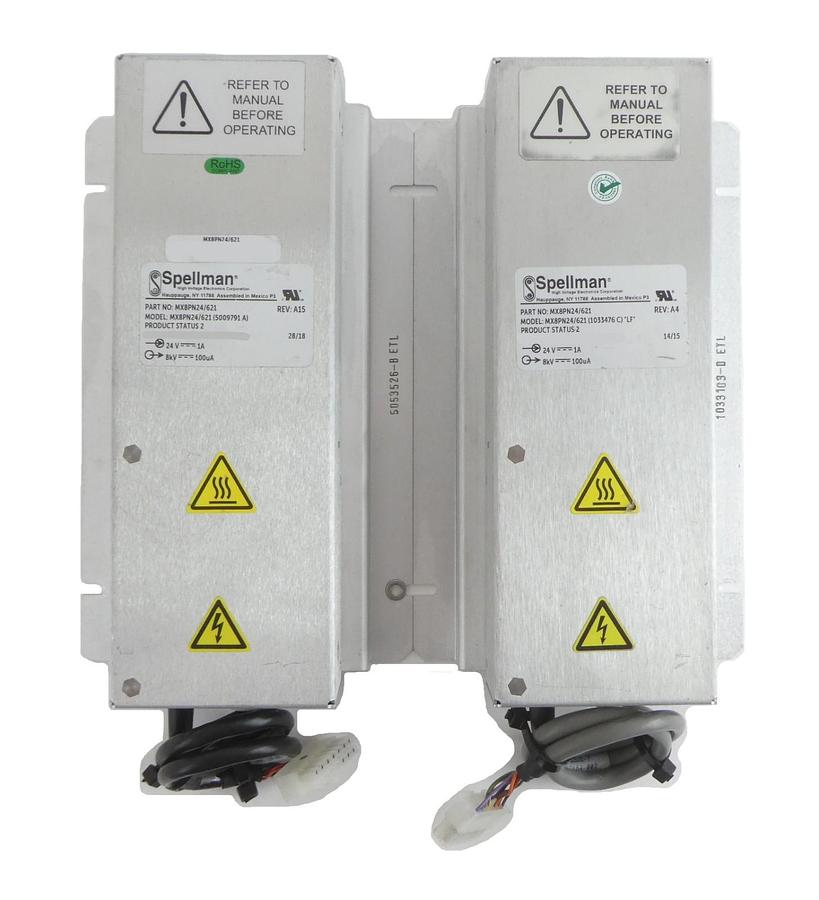 Used Spellman MX8PN24/621 Power Supply AB Sciex Lot of 2 Working