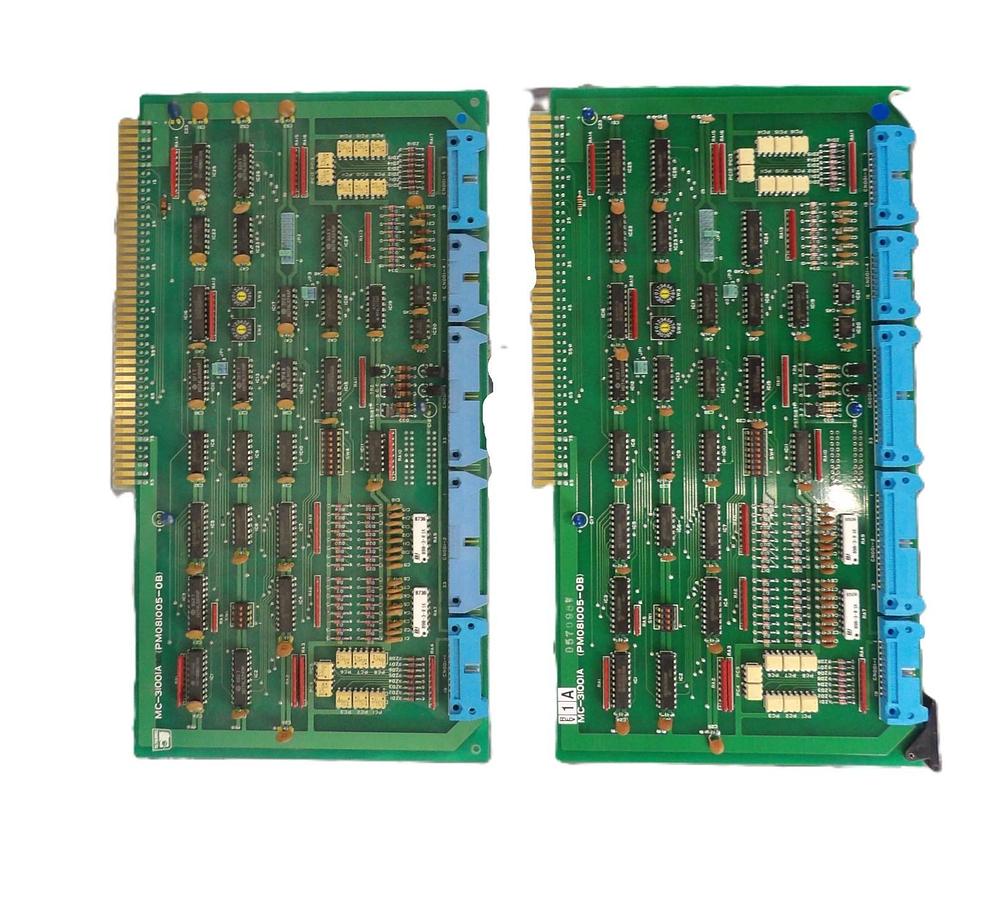 Used TEL Tokyo Electron MC-31001A Relay Process PCB Card PM081005-0B Lot of 2 Working
