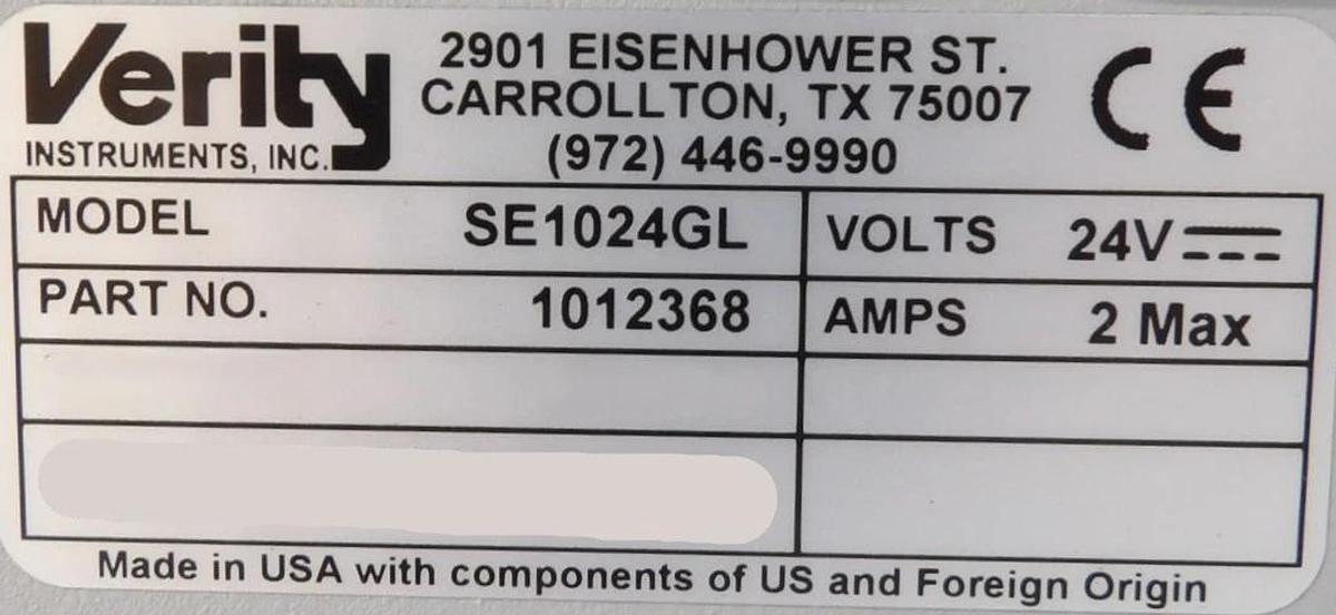 Used Verity 1012368 Precision Endpoint System SE1024GL Lot of 2 Working