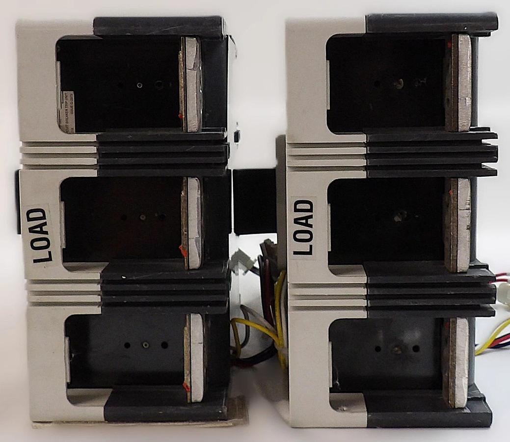 Used Eaton 6633C81G03 LD 35k 3-Pole Circuit Breaker LD3600F Lot of 2 Working