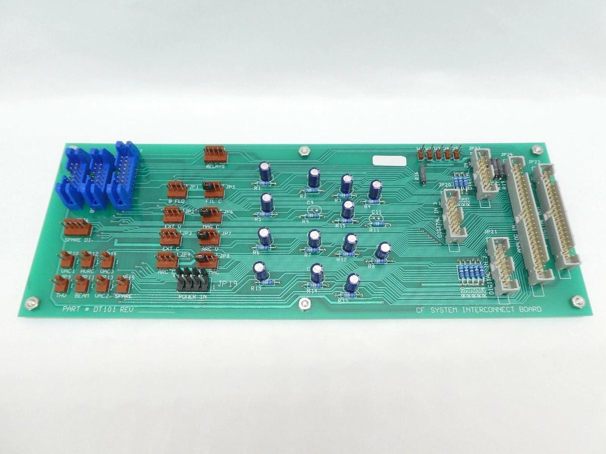 Used Varian Semiconductor VSEA DT101 CF System Interconnect PCB 350D Implanter Spare