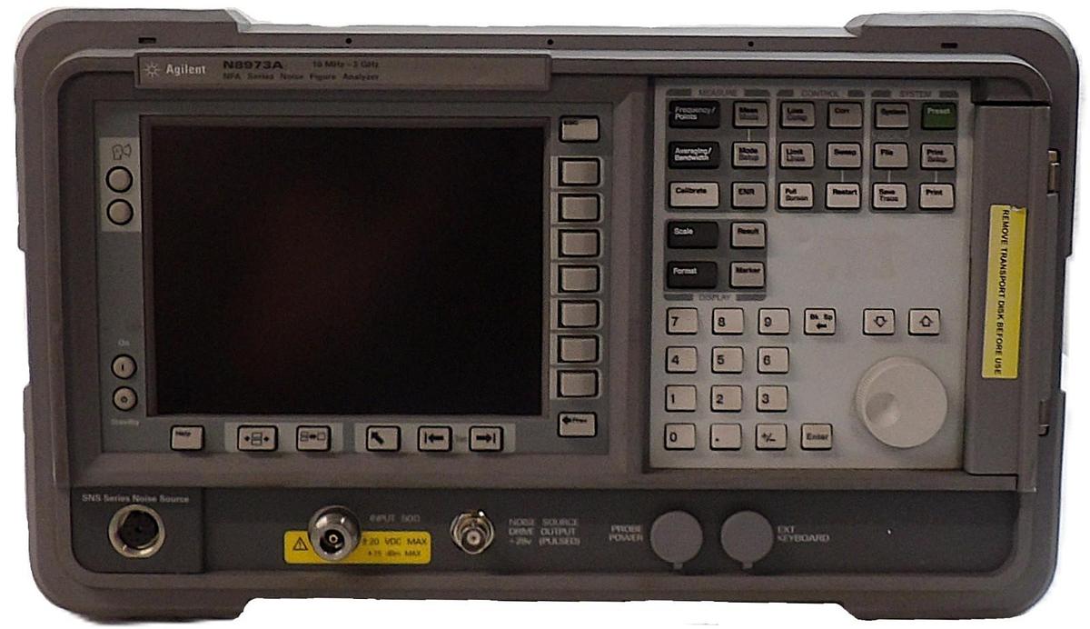 Used Agilent Technologies N8973A Noise Figure Analyzer NFA Series 10MHz-3GHz Surplus