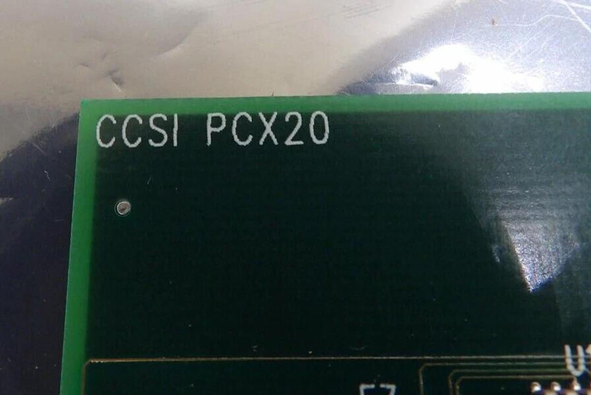 Used Contemporary Controls CCSI PCX20 ISA PCB Card PCX20-FOG-ST Working Surplus