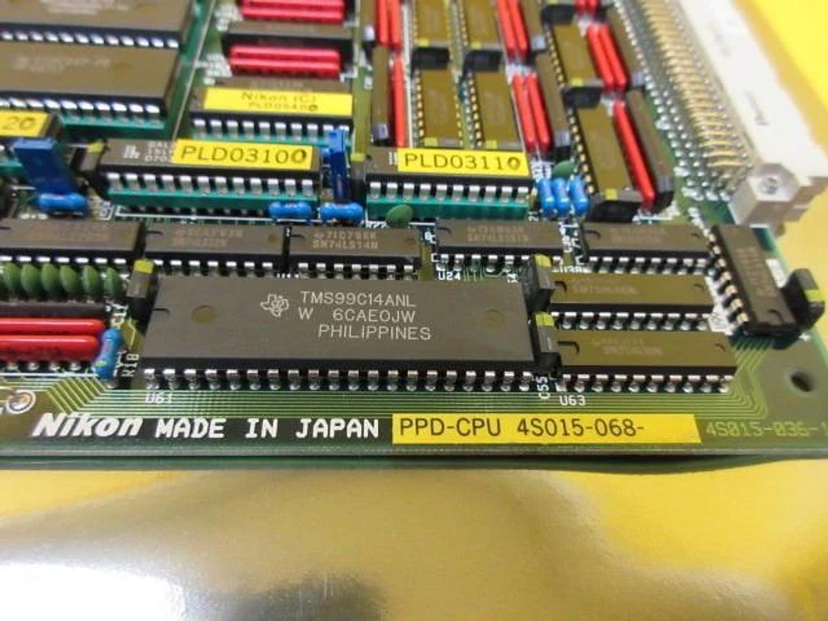 Used Nikon 4S015-068 CPU Processor Card PCB PPD-CPU 4S017-912-A NSR-S202A Used