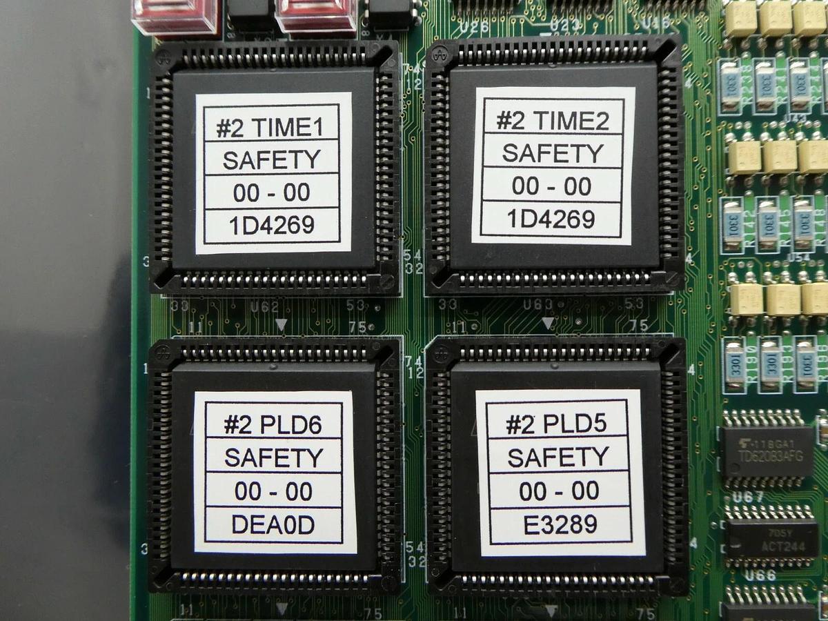 Used Kokusai Electric D2E01448 B #2 TIME/PLD Processor PCB Card INT-MB SAFETY Working