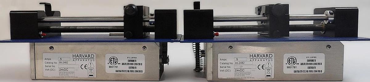 Used Harvard Apparatus 98-2482 Spectrometer Syringe Pump Lot of 2 Working