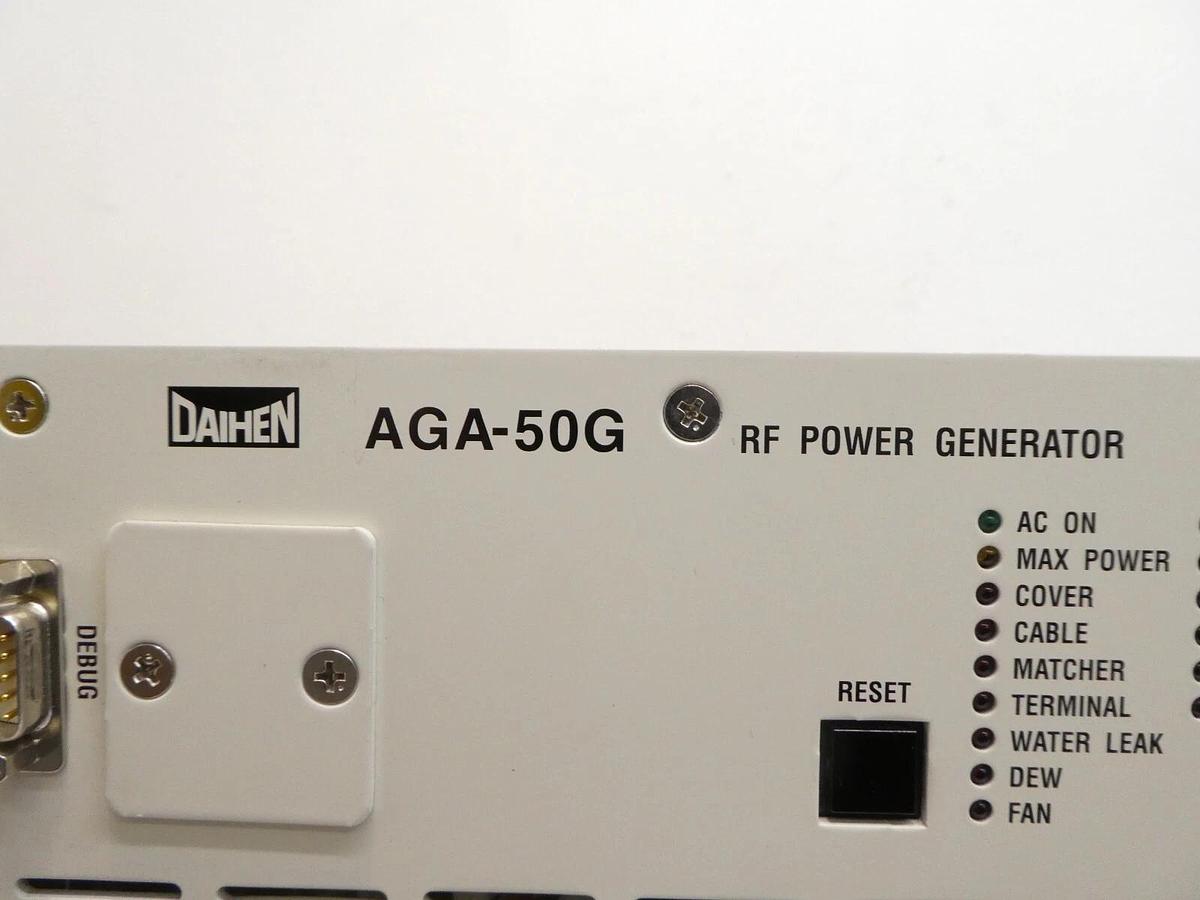 Used Daihen AGA-50G-V RF Power Generator 5000 Watt TEL 3D39-000005-V1 Working