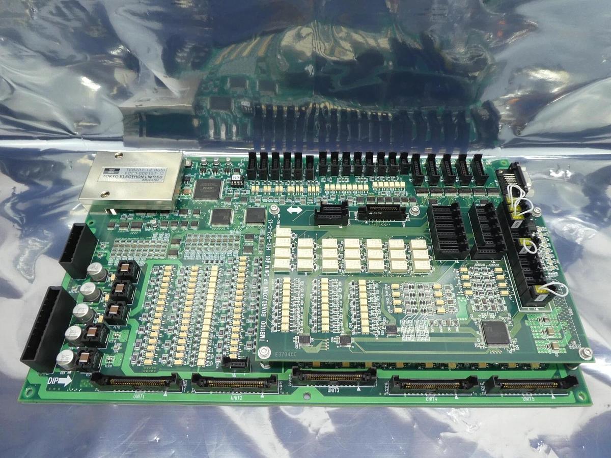 Used TEL Tokyo Electron HTE-0V3-E-15 I/O PCB TMB1000 HTE-0C3-C-13 TMB1100 Working