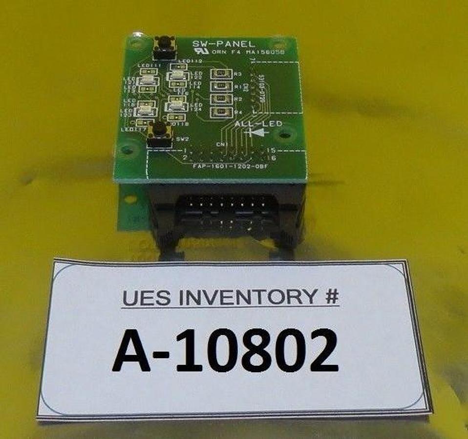 Used TEL Tokyo Electron MA15605B LED Panel Board PCB SW-PANEL Working Spare