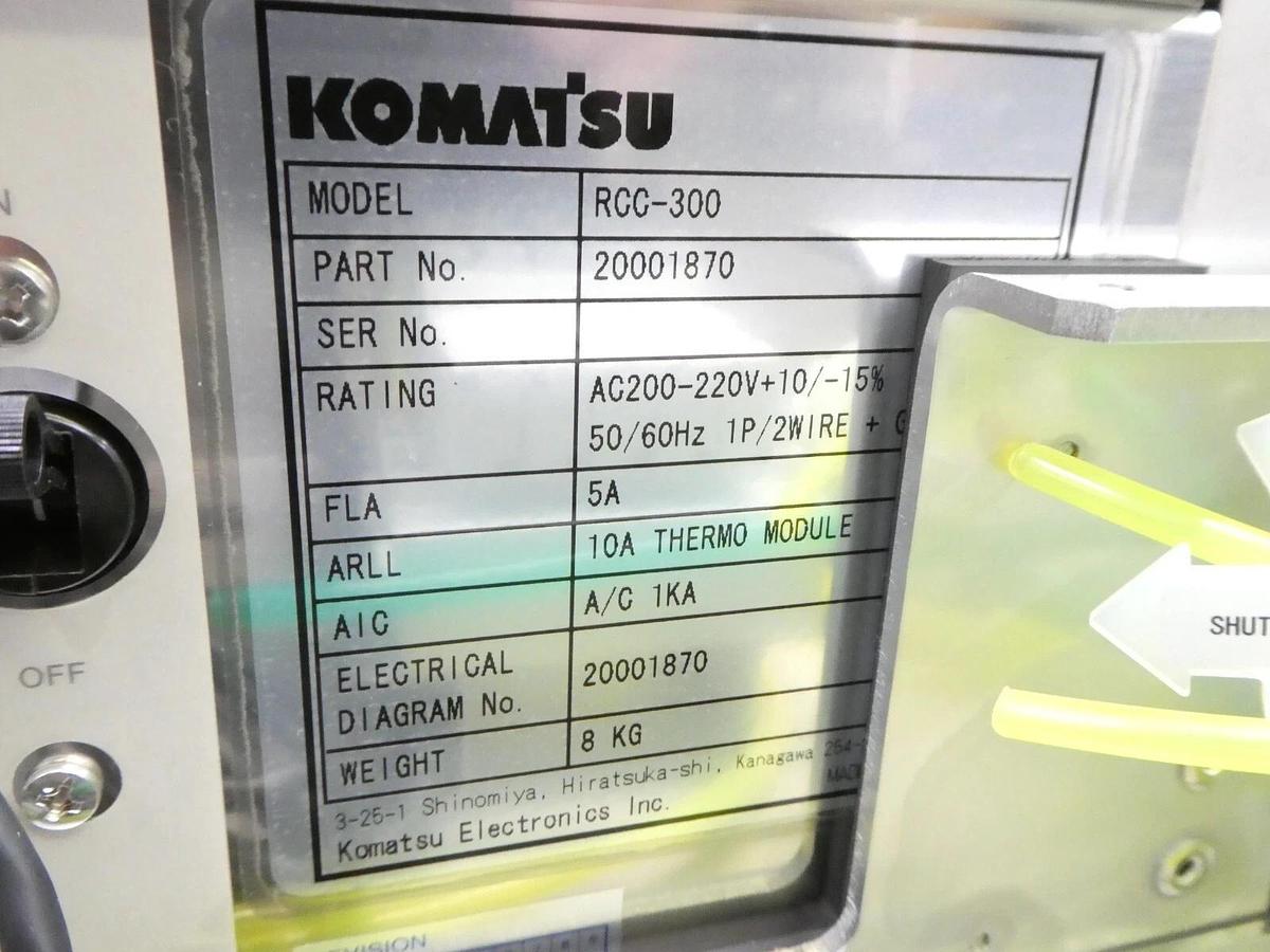 Used TEL Tokyo Electron 300mm CPL Chilling Hot Plate Process Station Lithius Working