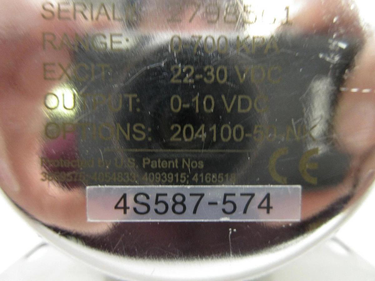 Used Setra 204100-50-NK Pressure Transducer 204 Nikon 4S587-574 NSR Series Working