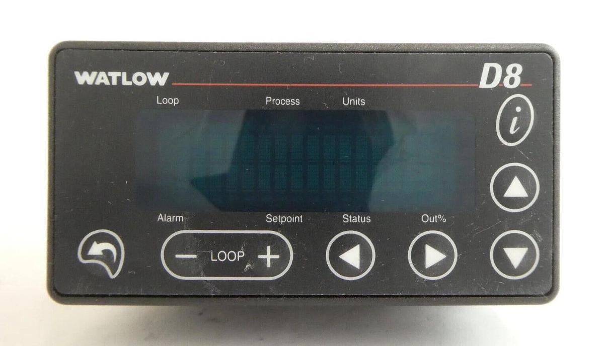 Used Watlow D881-0000-1000 Temperature Controller TB50 D8 AMAT Lot of 4 Working