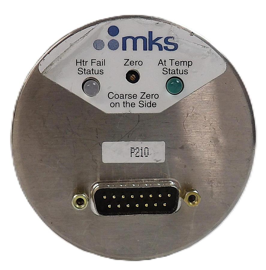 Used MKS Instruments 627B-23184 Baratron Pressure Transducer Working Surplus