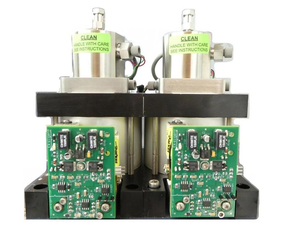 Used Eksigent Pump Assembly 5023985 Parker 400-00315 Lot of 2 ekspert nanoLC Working