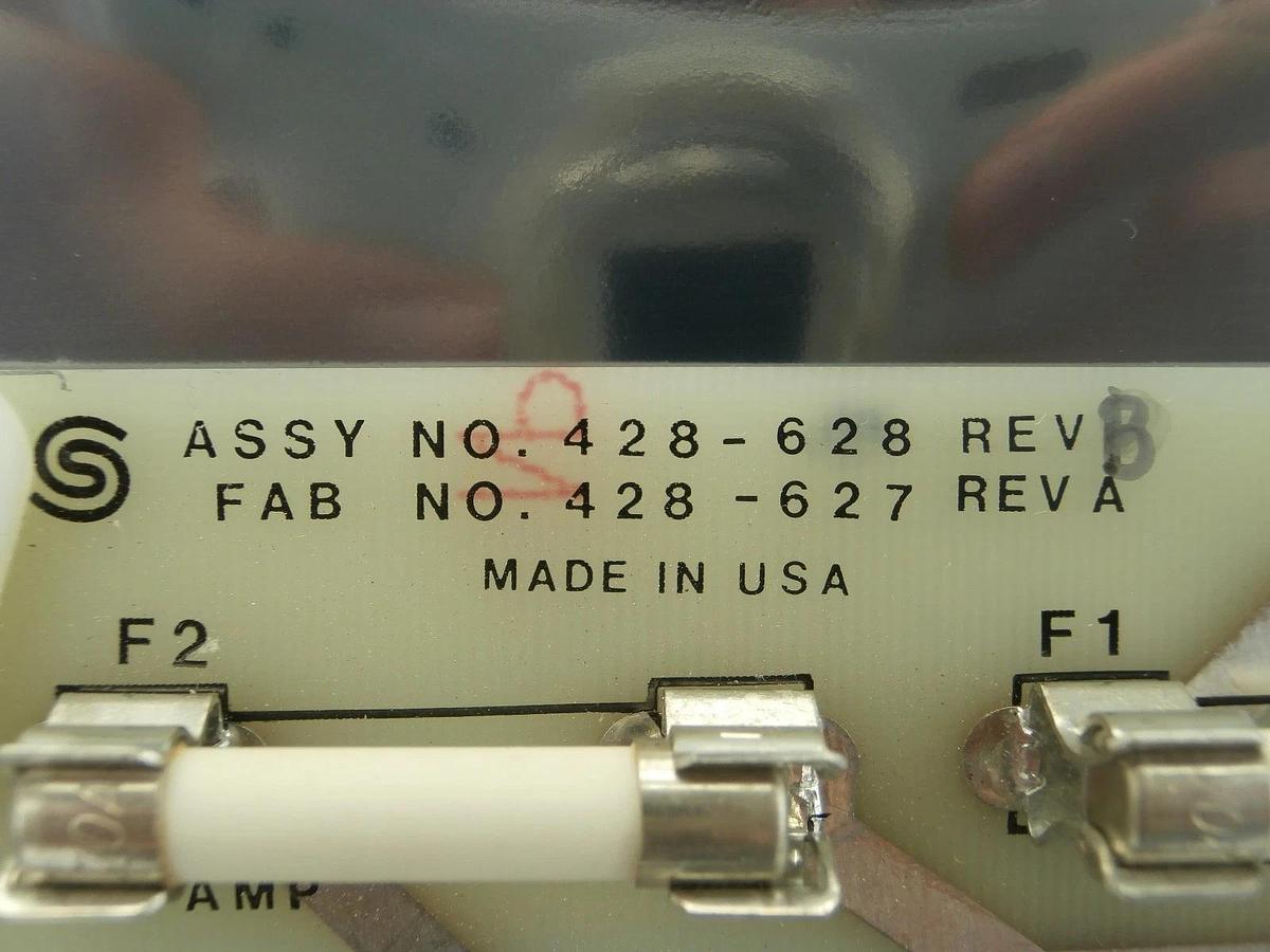 Used SCI Solid Controls 428-628 Fuse Board PCB Card VSE 8024-0130 Used Working