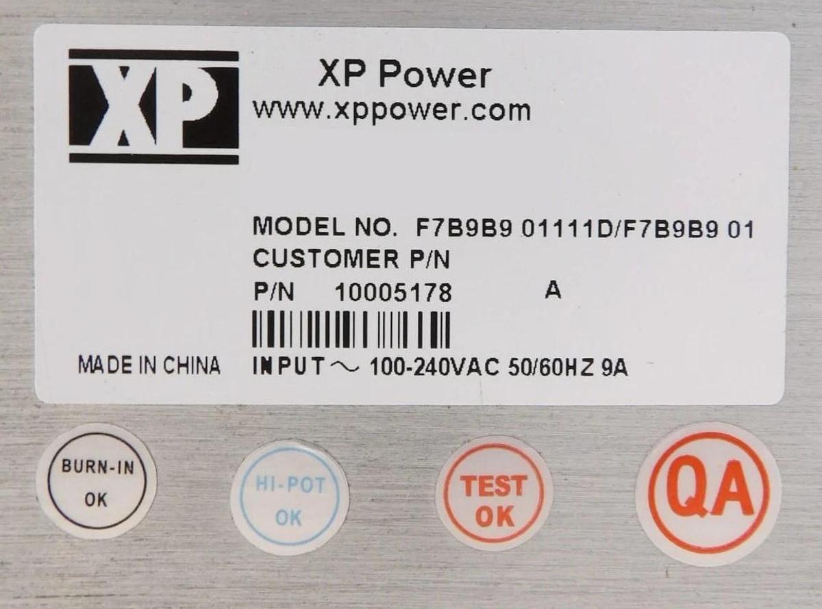 Used XP Power F7B9B9 Spectrometer Power Supply Module AB Sciex MDS Lot of 2 Working