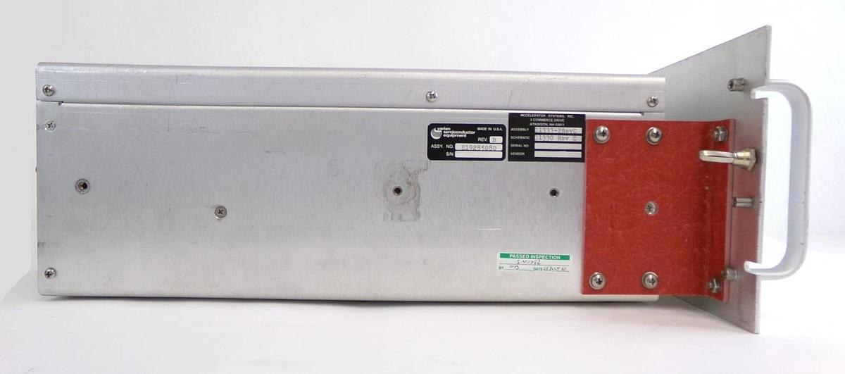 Used Accelerator Systems C1333-2 High Voltage Pulse Module Varian E19285080 Untested