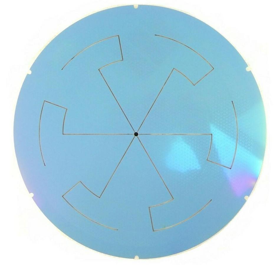 Used Novellus 15-118391-00 300mm Wafer Notch RF52 ESC Electrostatic Chuck Working