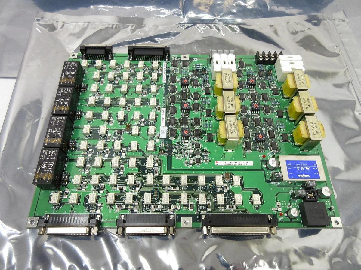Used TEL Tokyo Electron 3Z81-000011-V1 Interface Board PCB TDB343-1/AC Used