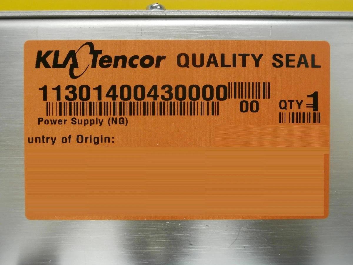 Used KLA-Tencor 11301400430000 NG Power Supply Unit 11 301 400 430 000 Used